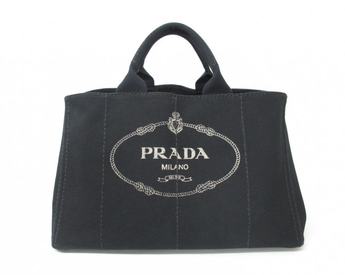 PRADA プラダ カナパトート BN2642 キャンバス ブラック