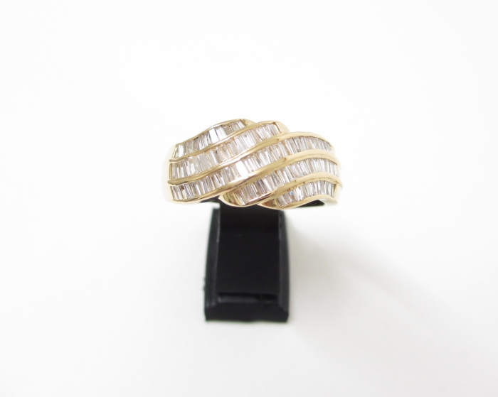K18YG（18金） 指輪 ダイヤモンドリング D/1.00ct