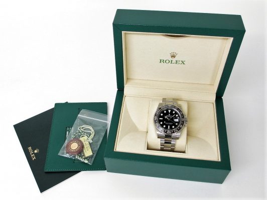 ROLEX ロレックス GMTマスターⅡ Ref.116710LN ランダム品番 ブラック文字盤