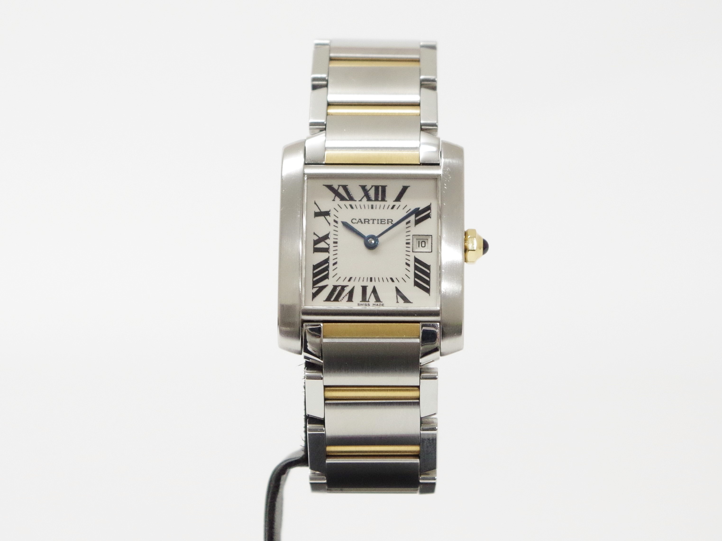 絶対見逃せない Cartier【カルティエ・タンク・フランセーズ・MM・K18コンビ】 腕時計(アナログ)