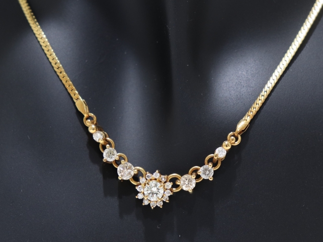 K18YG ダイヤモンド 1.00ct ネックレス