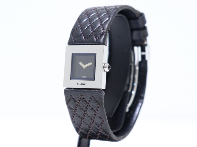 シャネル マトラッセ ウォッチ SS/革ベルト（11月限定・査定金額5%UPキャンペーン価格!）